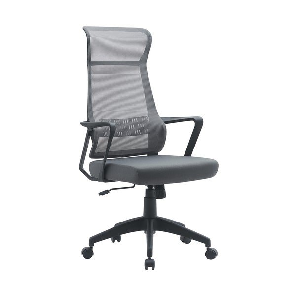 Scaun de birou gri tapițat Hoboken – Yes Everyday