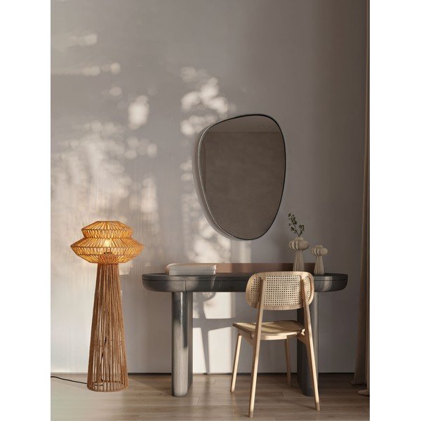 Lampadar în culoare naturală cu tapițerie din frânghie (înălțime 90,5 cm) Nua – Nova Luce-image-2