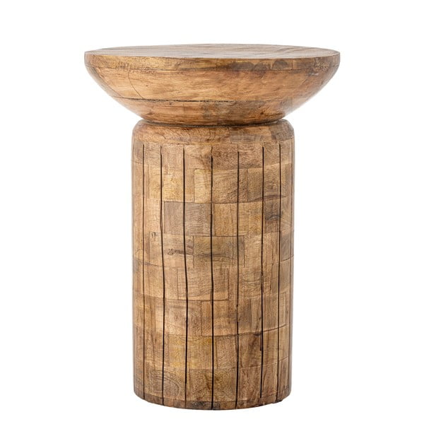 Măsuță auxiliară rotundă din lemn de mango ø 30 cm Yasme – Bloomingville