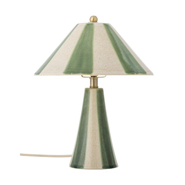 Veioză din ceramică cu abajur din ceramică (înălțime 35 cm) Olive – Bloomingville