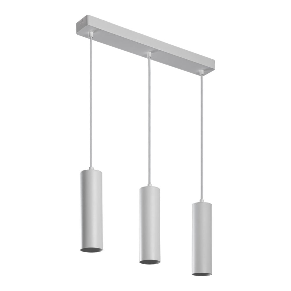 Lustră albă cu abajur din metal Tresos II – GTV