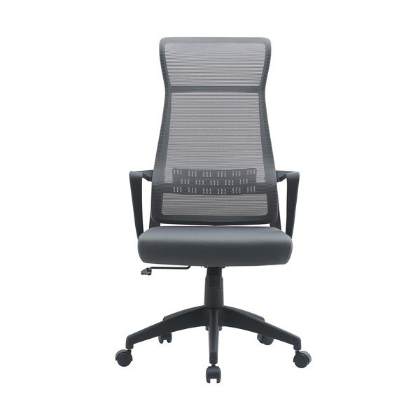 Scaun de birou gri tapițat Hoboken – Yes Everyday-image-1