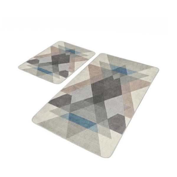 Covorașe de baie 2 buc. din catifea 60x100 cm – Mila Home