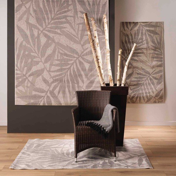 Covor gri deschis 80x150 cm Palmyre – douceur d'intérieur-image-2