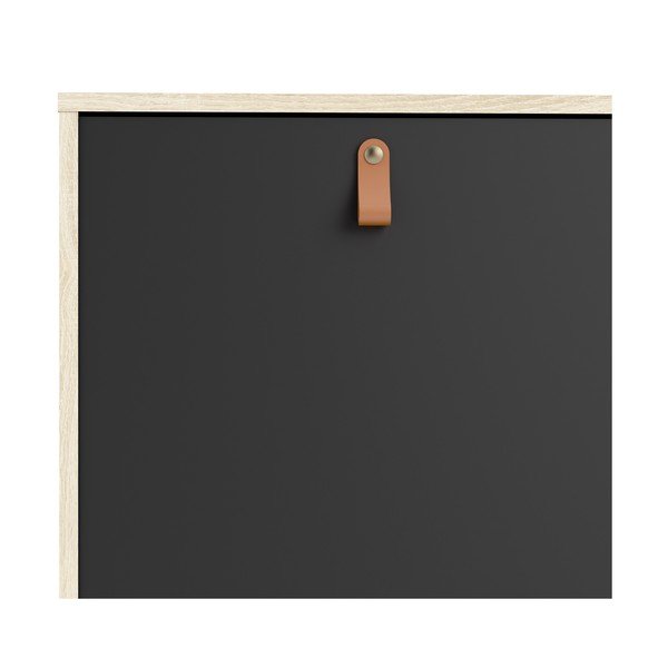 Comodă Tvilum Stubbe, 147x87 cm, negru-natural-image-4