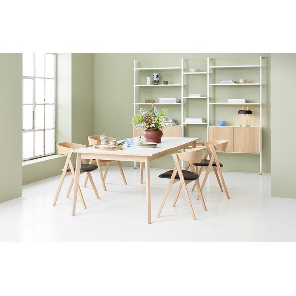 Masă dining extensibilă cu blat alb Hammel Avion 220 x 100 cm-image-3