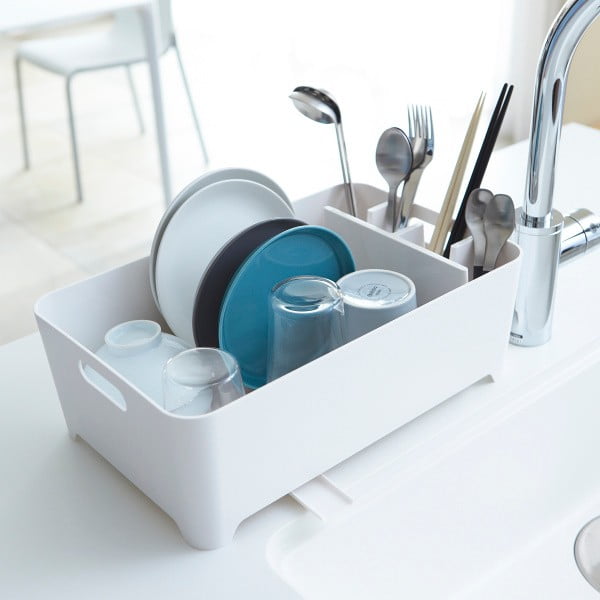 Suport vase YAMAZAKI Tower, alb-image-2