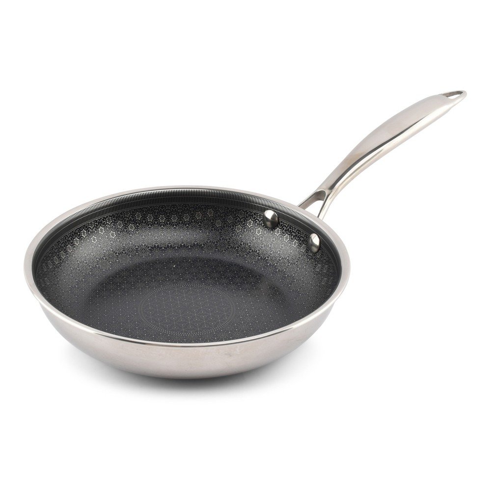Tigaie cu suprafață antiaderentă din oțel inoxidabil ø 215 cm Fusion – BonBistro