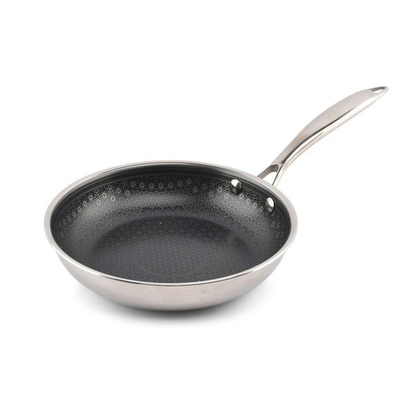 Tigaie cu suprafață antiaderentă din oțel inoxidabil ø 21,5 cm Fusion – BonBistro