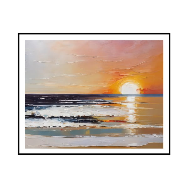 Tablou 40x50 cm Sunset on the Beach – knor