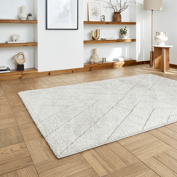 Covor gri deschis 160x230 cm Ideal Shaggy – Think Rugs-image-2