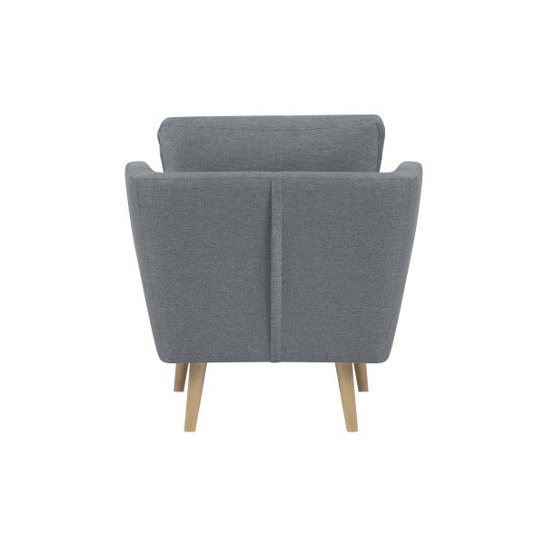 Fotoliu Mazzini Sofas Cactus, gri deschis-image-2
