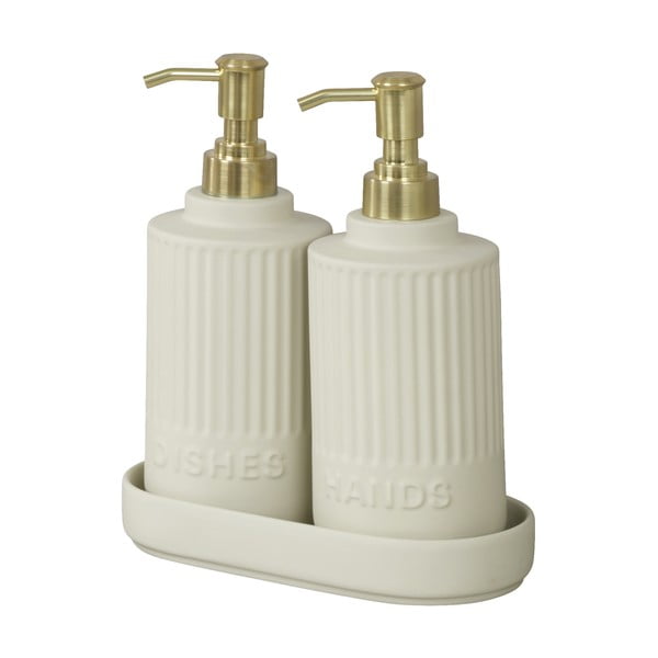 Suport pentru accesorii de spălat crem din ceramică Heidi – Wenko