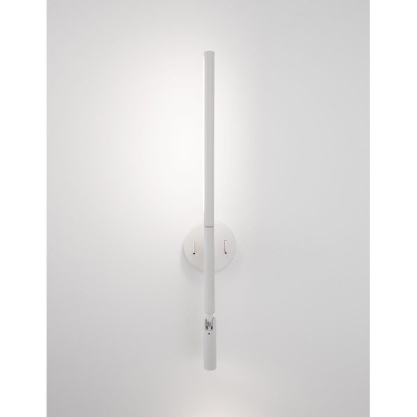 Aplică de perete alb mat LED cu structură flexibilă din aluminiu Handy – Nova Luce-image-2