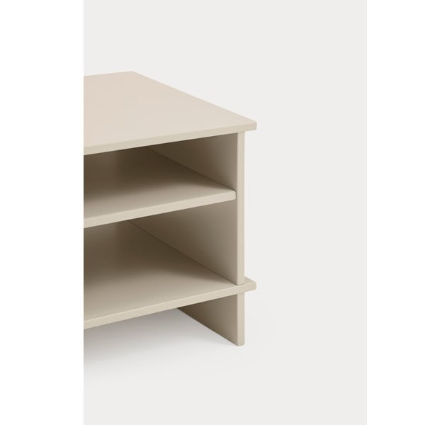 Noptieră crem cu rafturi Inari – Teulat-image-4