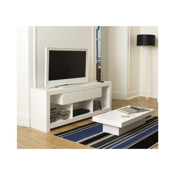 Comodă TV TemaHome Nara, alb-image-1