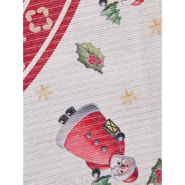 Covor roșu rotund ø 160 cm  cu model de Crăciun Toy's Delight Santa Claus – Villeroy&Boch-image-4