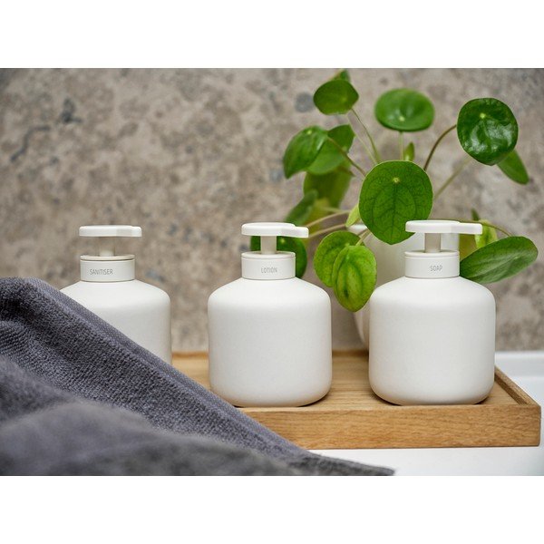 Dozator de săpun lichid alb din gresie ceramică Inu – Zone-image-4