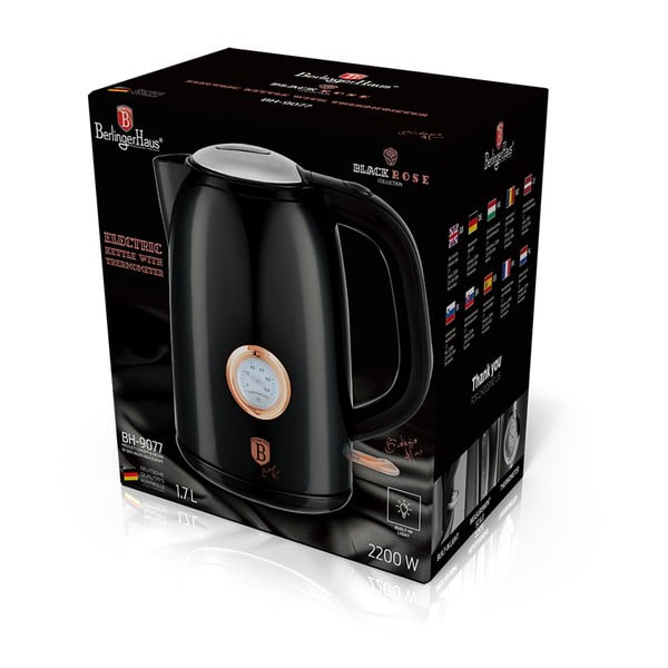 Ceainic electric negru 1,7 l Black Rose Collection - BerlingerHaus-image-3