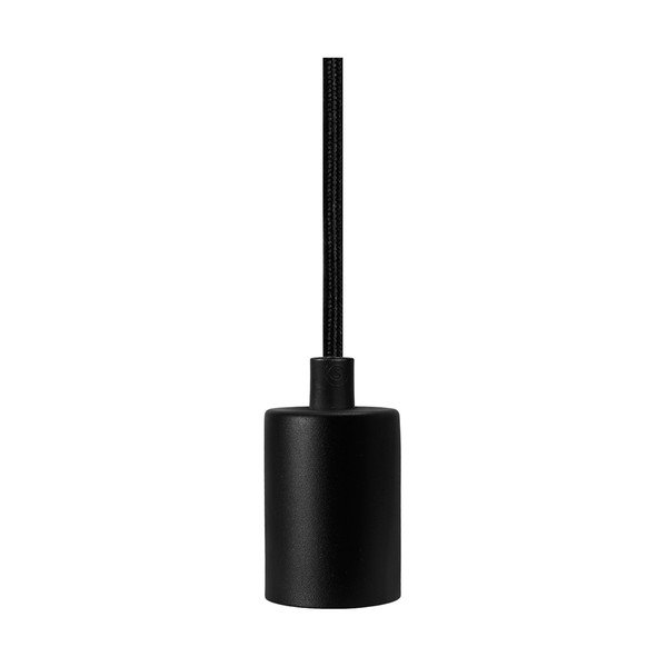 Lustră fără abajur Sotto Luce Cero, negru-image-1