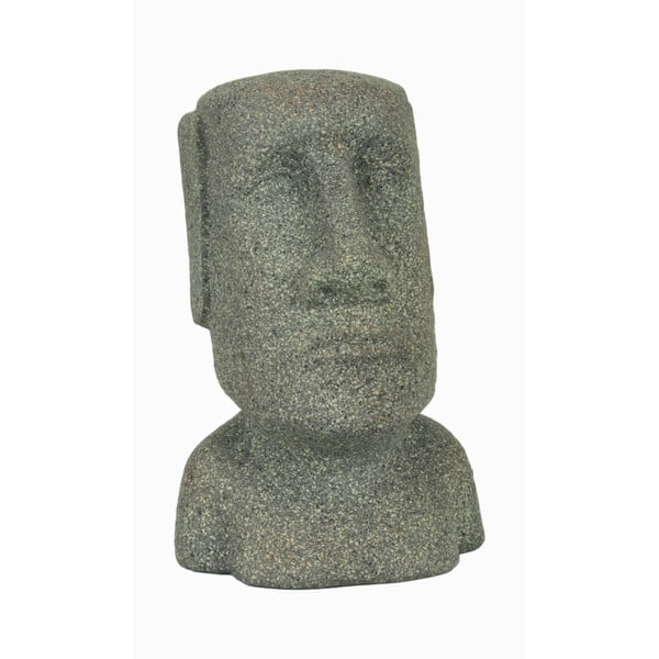 Statuetă de grădină din ceramică Easter Island – Garden Pleasure