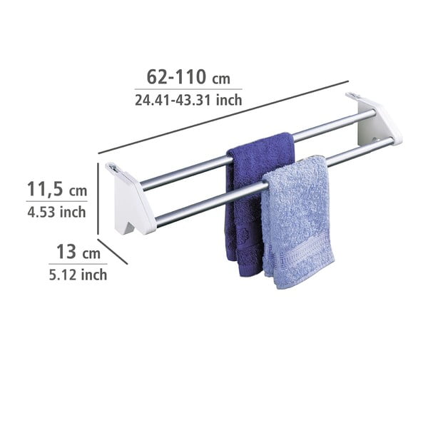 Uscător ajustabil pentru calorifer Wenko Standard-image-3