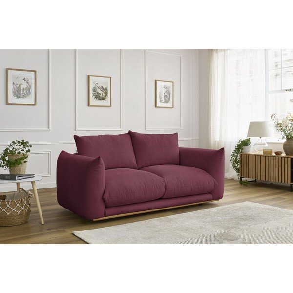 Canapea burgundy 193 cm Ernest – Bobochic Paris-image-1