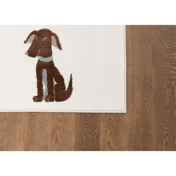 Covor pentru copii fildeș 80x150 cm Dogsie Pearl – FD-image-3