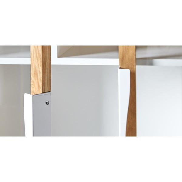 Vitrină Woodman Avon, alb-image-1