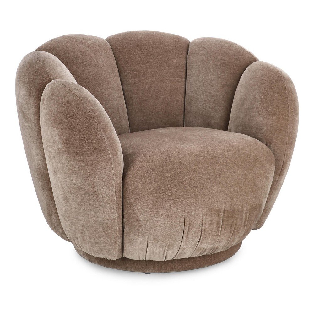 Fotoliu taupe Tulip – Bizzotto