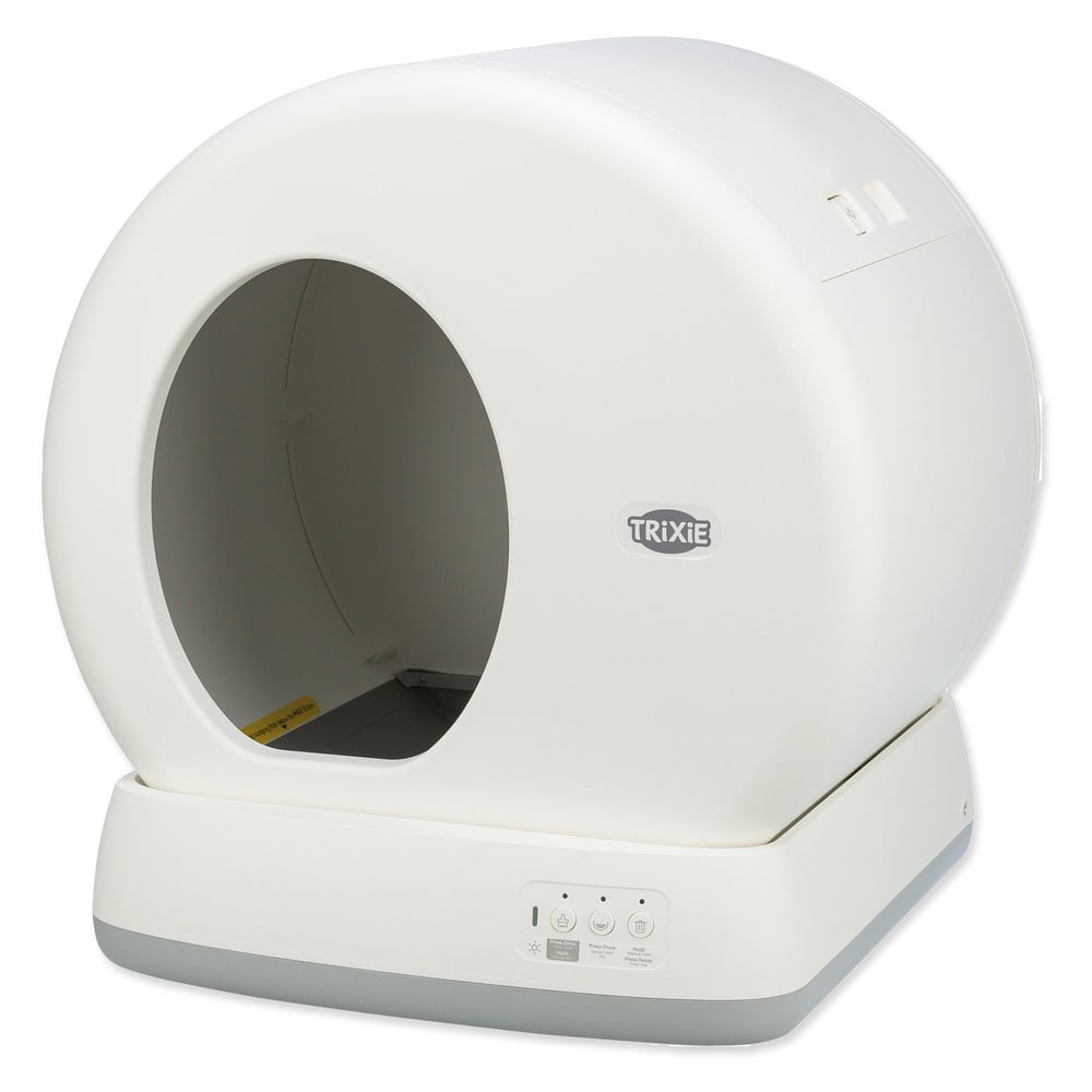 Litieră pentru pisici cu autocurățare albă 55,5x53 cm Trixie – Plaček Pet Products