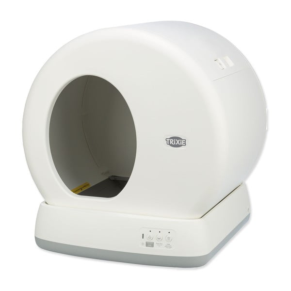 Litieră pentru pisici cu autocurățare albă 55,5x53 cm Trixie – Plaček Pet Products