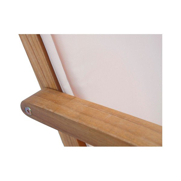 Șezlong de grădină din lemn de salcâm SOB Garden, alb-image-3