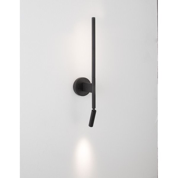 Aplică de perete negru-mat LED cu structură flexibilă din aluminiu Handy – Nova Luce-image-4