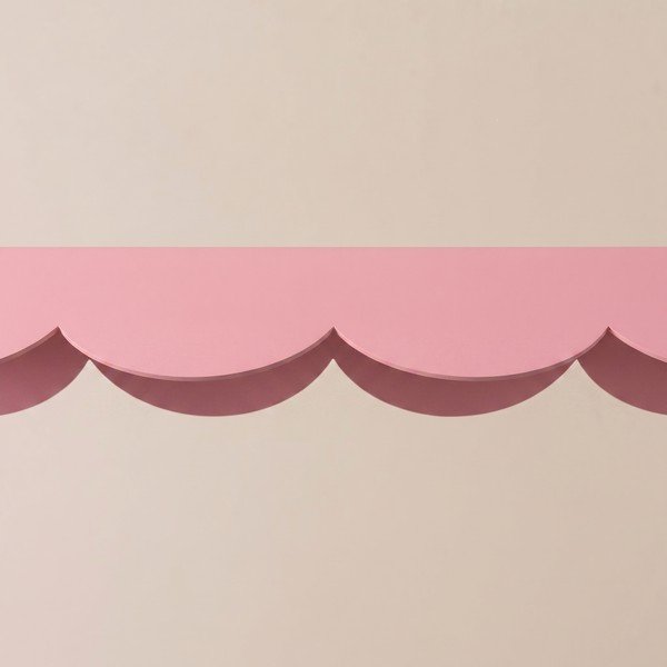 Lustră roz LED din aluminiu BISCUIT – Thoro-image-3
