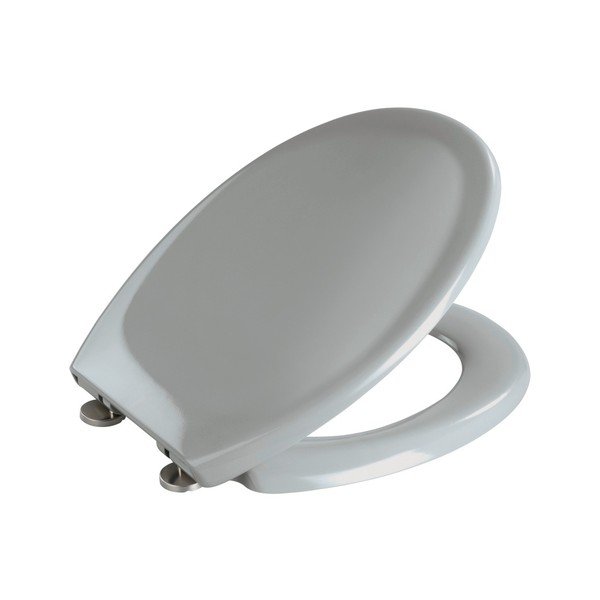 Capac WC Wenko Premium Ottana, 45,2 x 37,6 cm, gri deschis-image-1