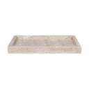 Tavă decorativă din piatră 15x30,5 cm Travertine – House Nordic