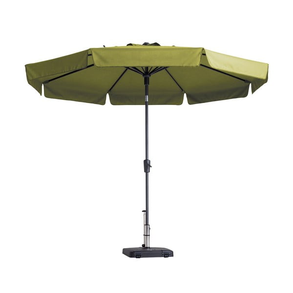 Umbrelă de soare verde ø 300 cm Flores - Madison