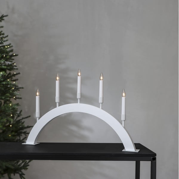 Decorațiune luminoasă de Crăciun albă Vind – Star Trading-image-1