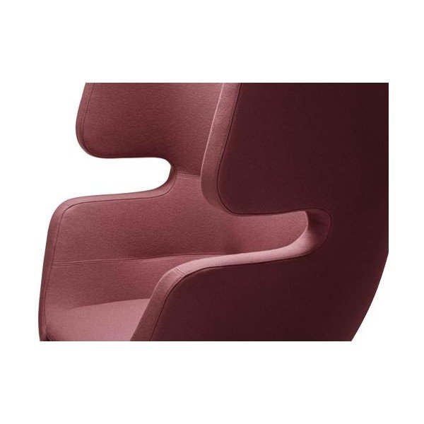 Fotoliu rotativ Softline Moai, roz-image-1