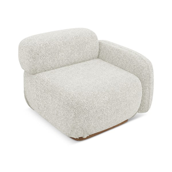 Modul pentru canapea modulară crem (cu colț pe partea dreaptă) Ailani – Makamii-image-2