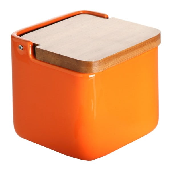 Recipient pentru sare Versa Orange Basic Salt Box, portocaliu
