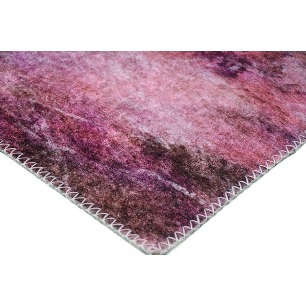 Covor alb/roz lavabil 50x80 cm – Vitaus-image-2