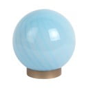 Veioză albastru-deschis cu abajur din sticlă (înălțime 17 cm) Summer Globe – Leitmotiv