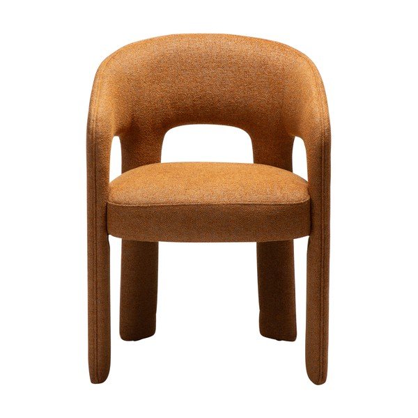 Scaun de living portocaliu cu cotiere Splendor – DAN-FORM Denmark-image-1