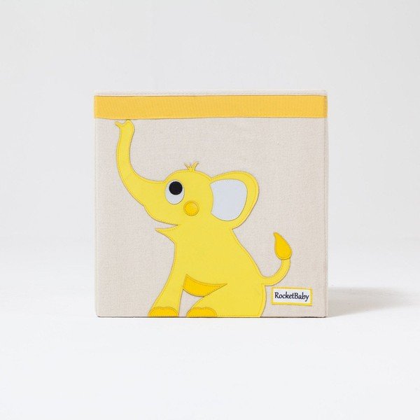 Cutie de depozitare pentru copii  din material textil Robby the Elephant - Rocket Baby-image-1