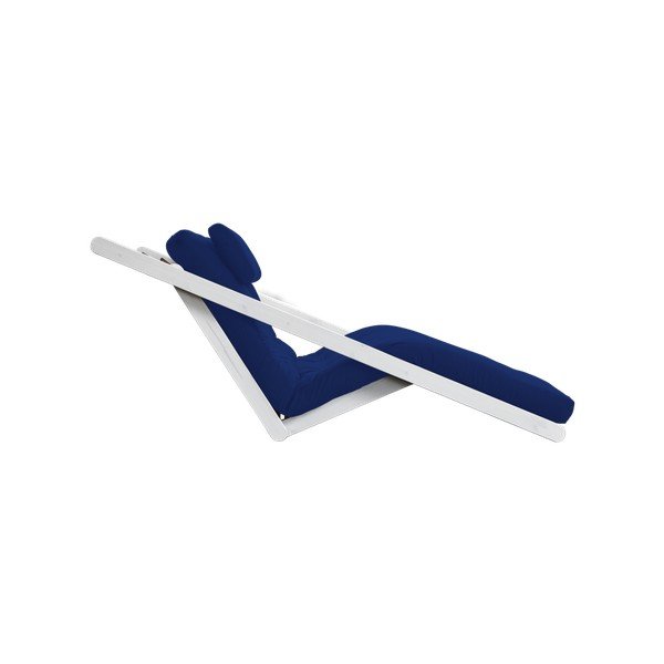 Șezlong extensibil cu 2 locuri Karup Figo White/Royal-image-4