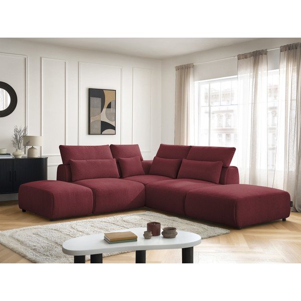 Colțar modular roșu reglabil Jana – Bobochic Paris-image-4