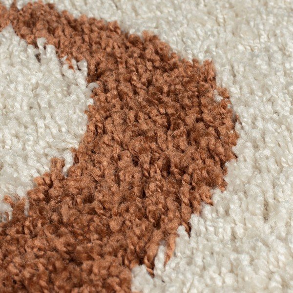 Covor crem 80x150 cm Squiggle – Flair Rugs-image-3