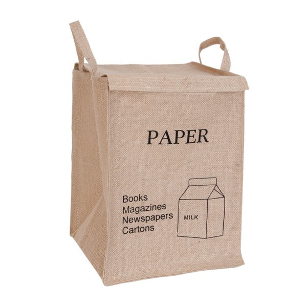 Coș pentru reciclare hârtie Clayre & Eef